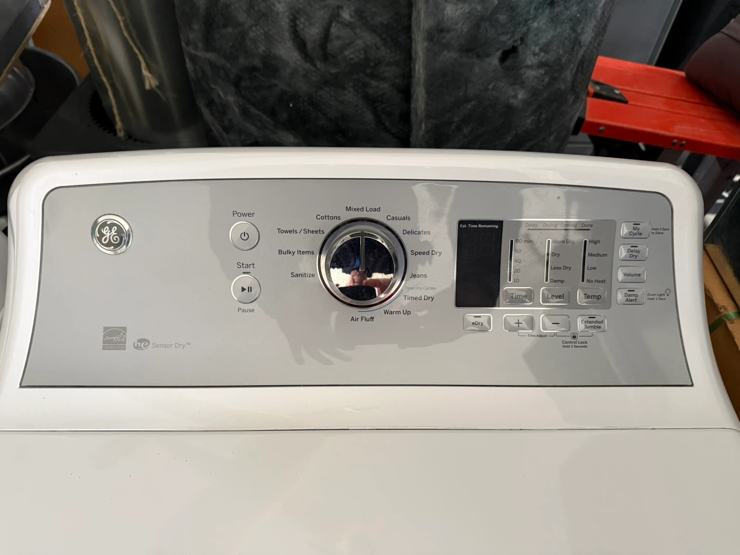 GE White Washing Machine - photo 2