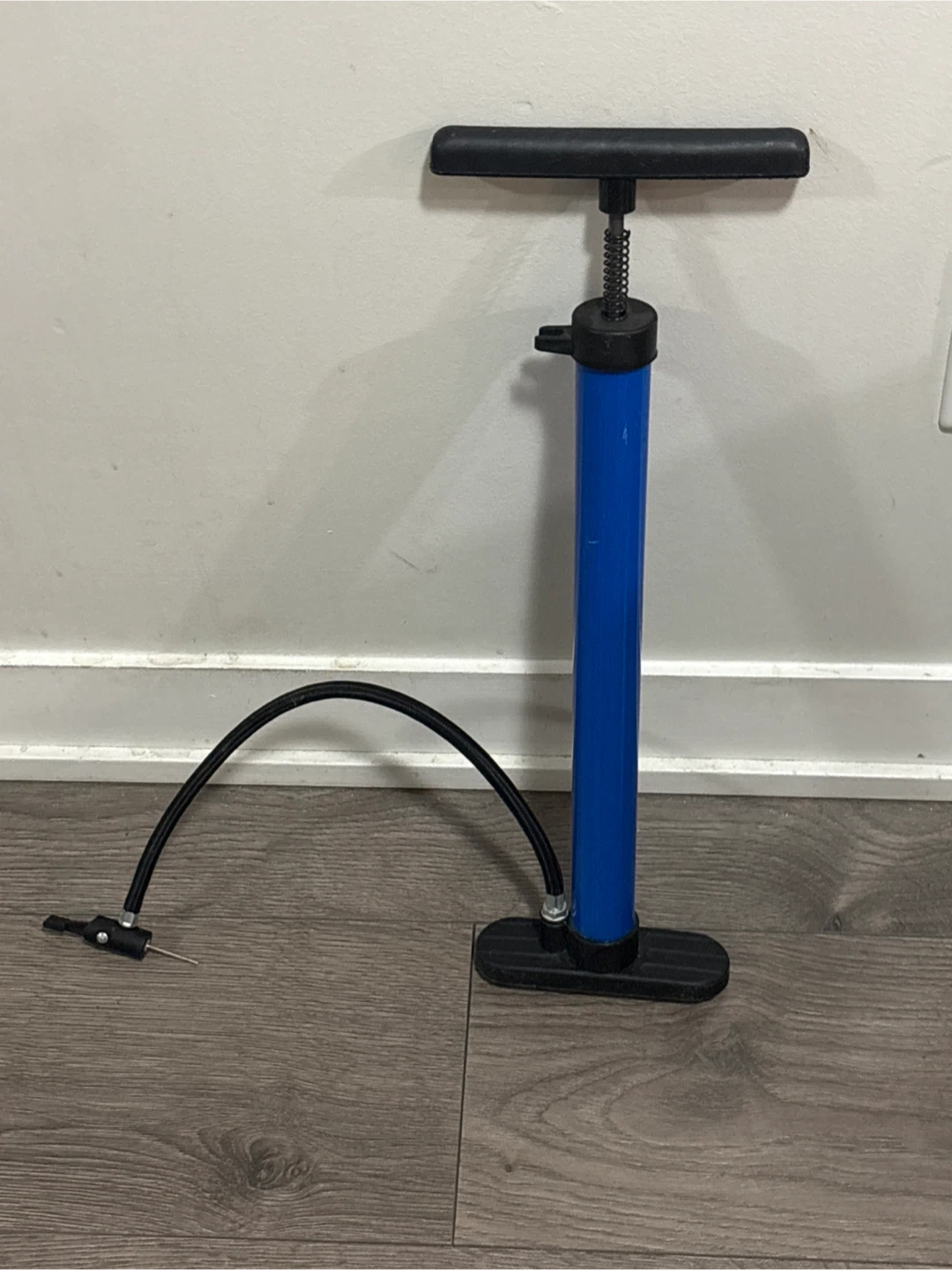 Blue Bicycle Tire Pump - photo 2