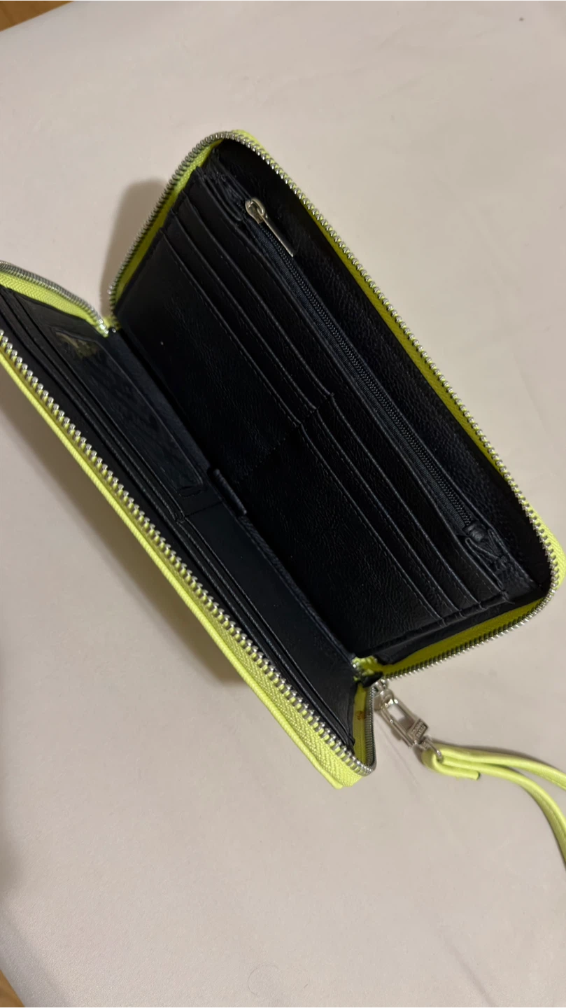 Kate Spade Neon Yellow Wristlet Wallet - photo 3