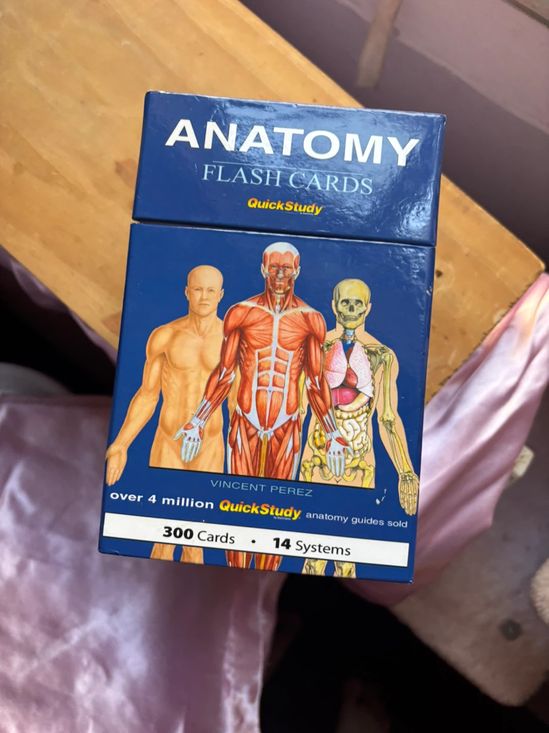 QuickStudy Anatomy Flash Cards - 300 Cards, 14 Systems