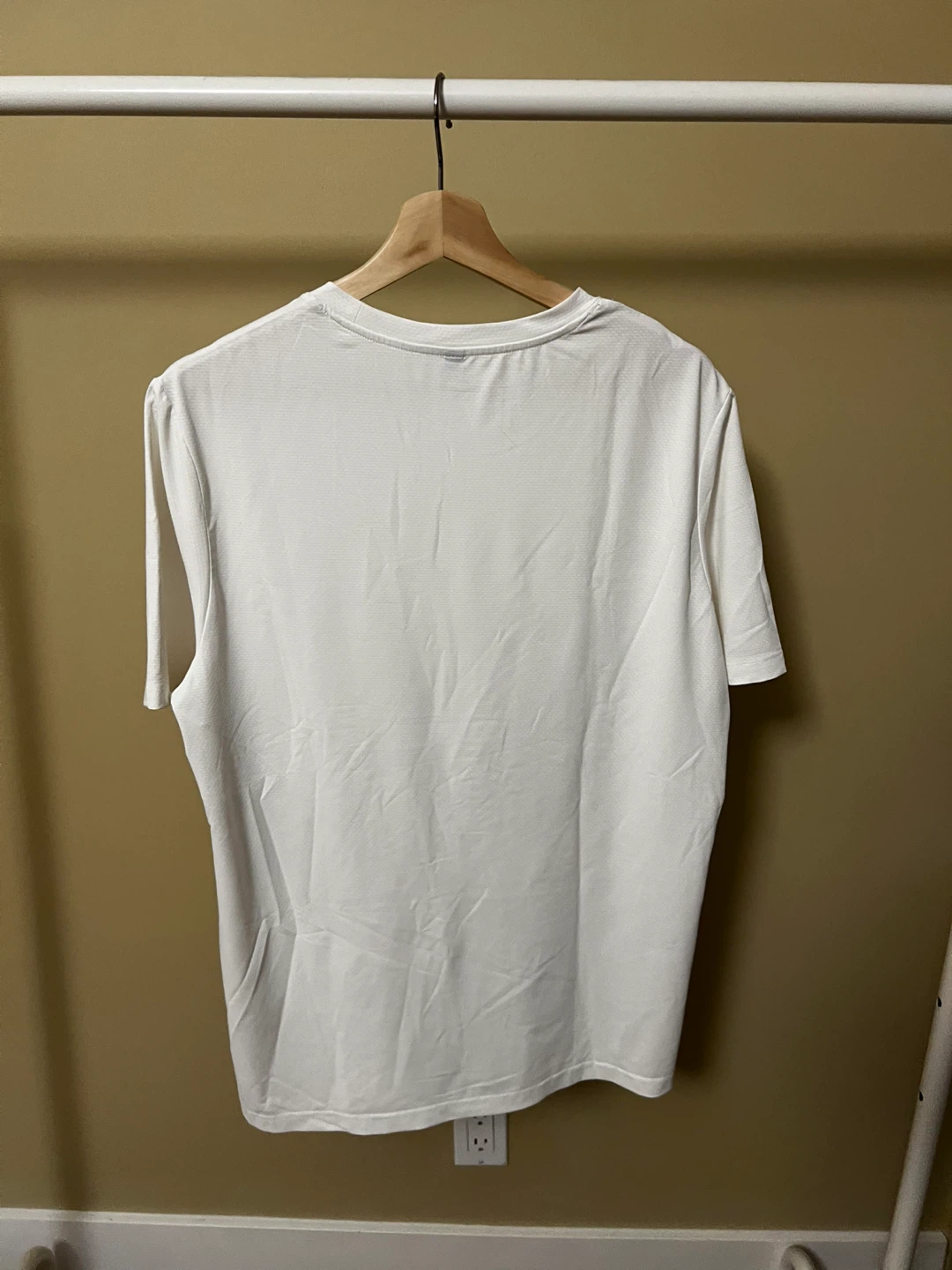 White T-Shirt with Blue Monster Graphic - photo 2