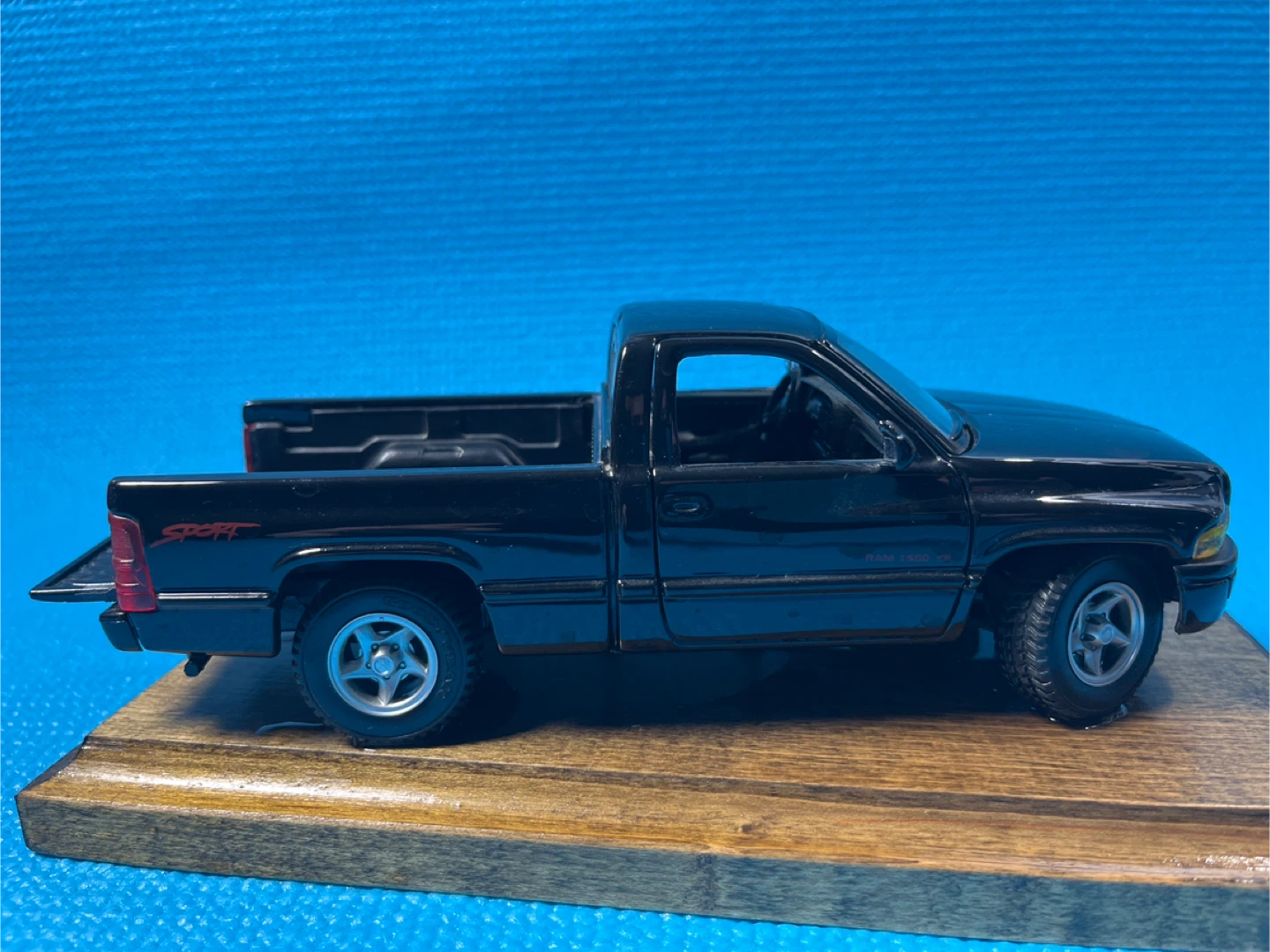 Black 1995 Dodge Ram Pickup Model Truck - photo 4