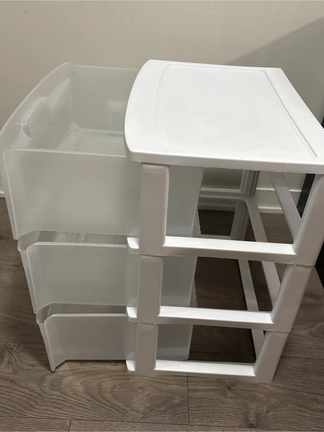 Sterilite 3 Drawer Wide Cart - photo 2