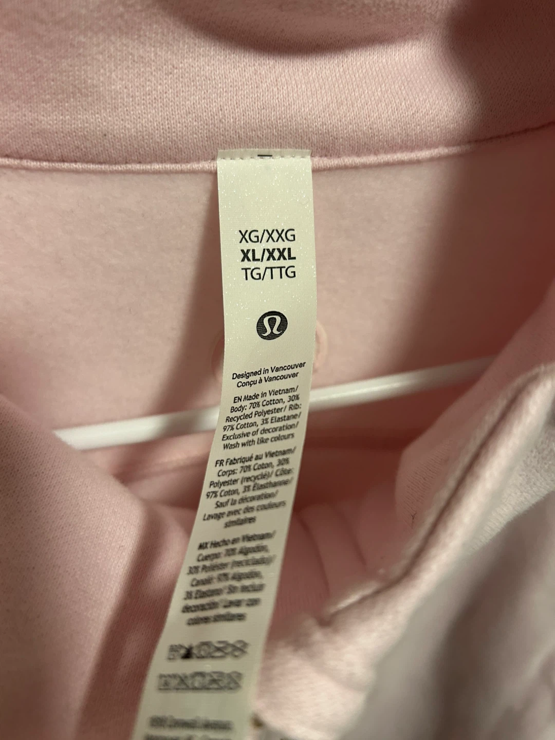 New! Lululemon Scuba Oversized Half-Zip Sweatshirt (with tags) - photo 4