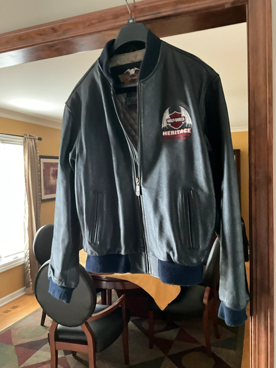 Harley-Davidson Heritage Leather Bomber Jacket