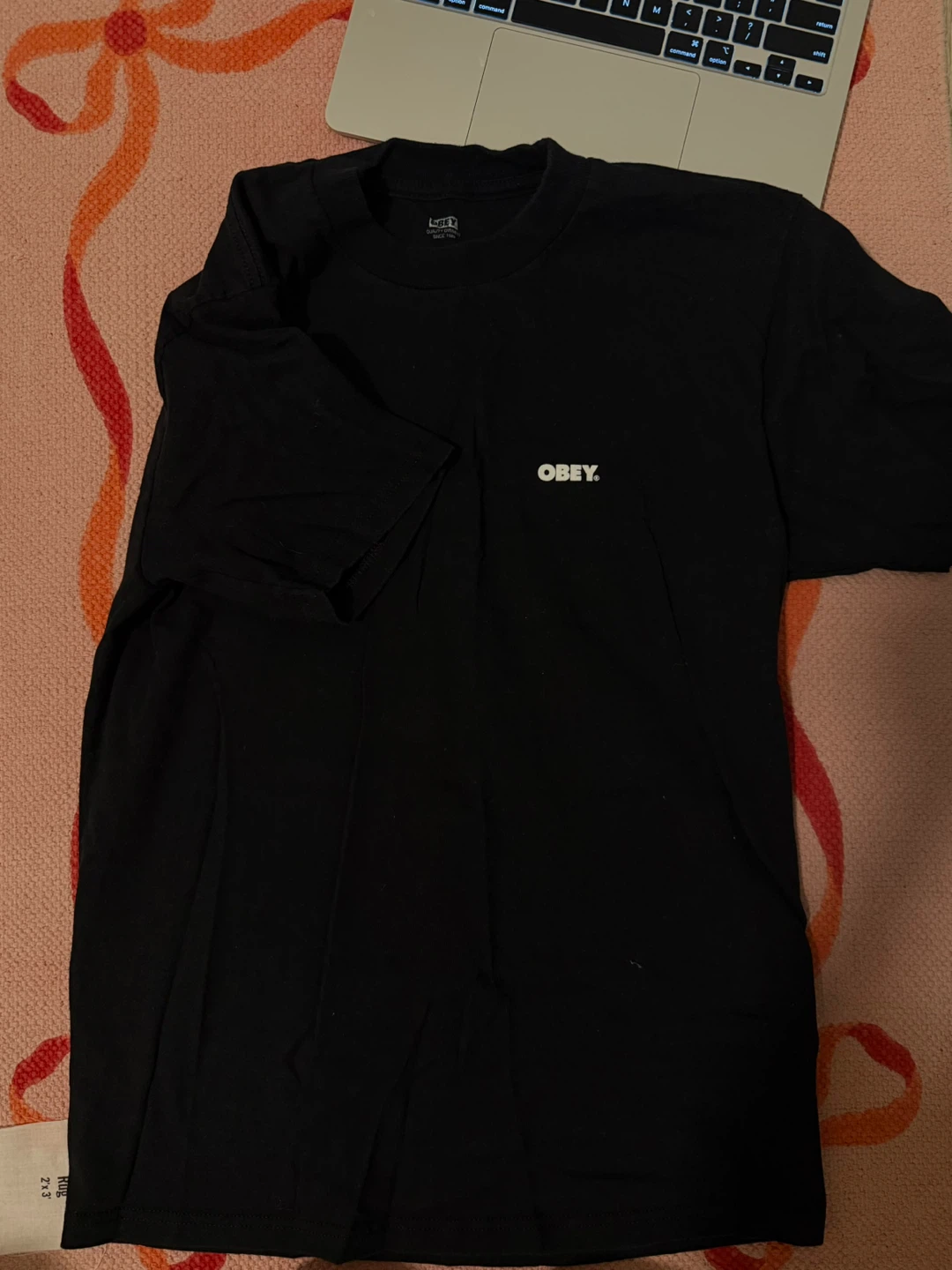 OBEY Black T-Shirt with City Print Size S - photo 2