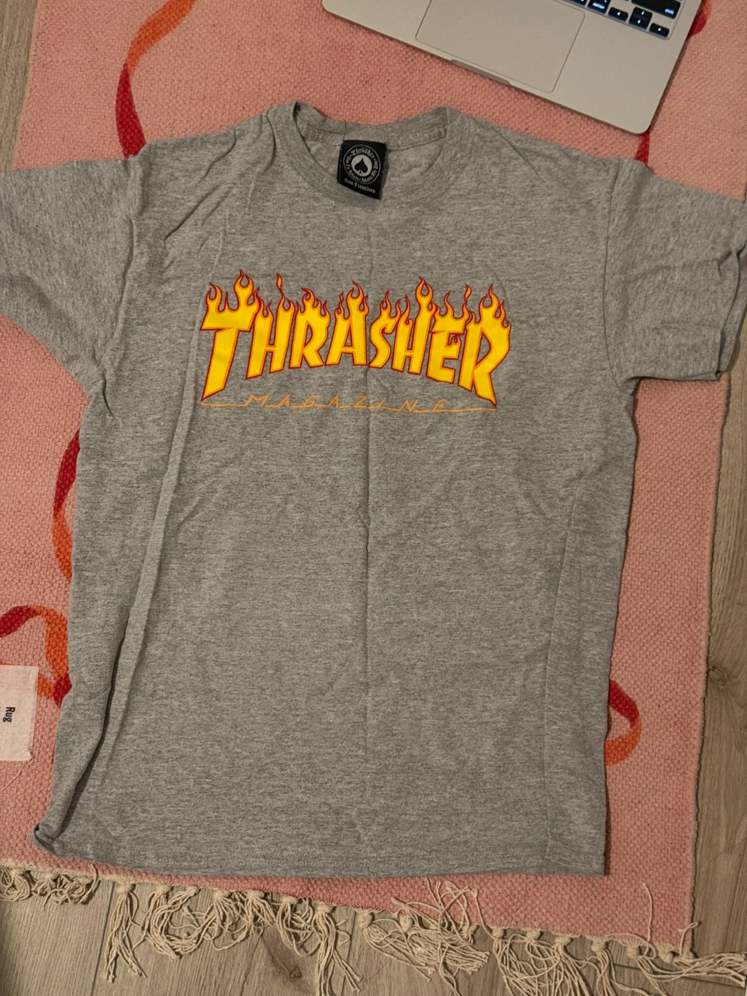 Thrasher Magazine Flame Logo T-Shirt Medium