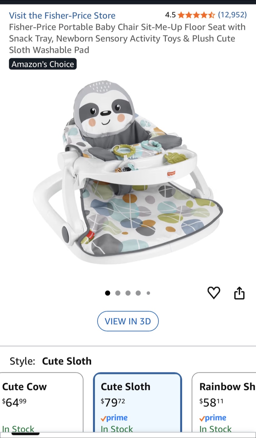 Fisher-Price Portable Baby Chair - photo 3