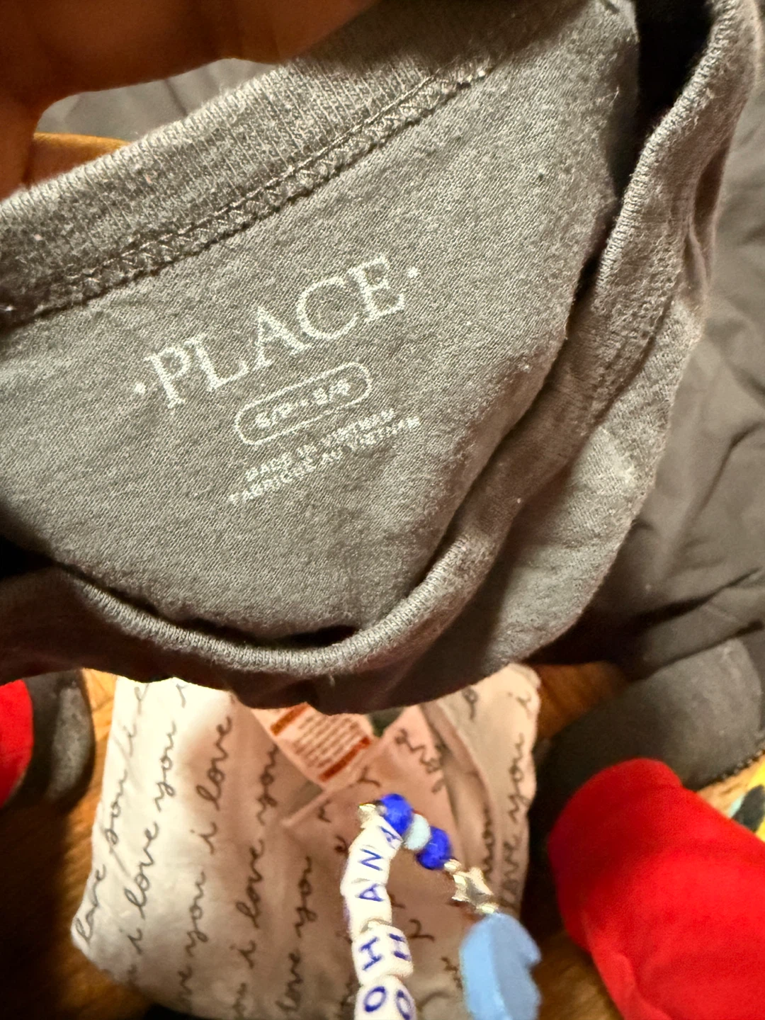 The Children's Place Grey Dinosaur T-Shirt Size 3T/4T - photo 2