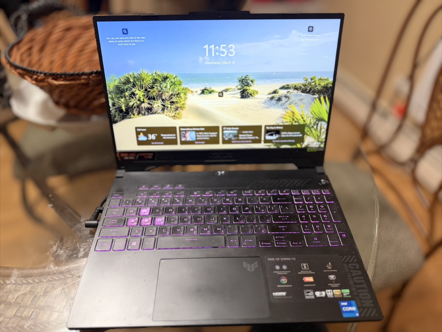 ASUS TUF Gaming F15 Laptop