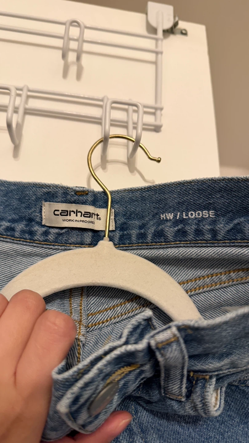 Carhartt WIP W Jane Pant Loose Fit Denim Jeans Size 24 - photo 3