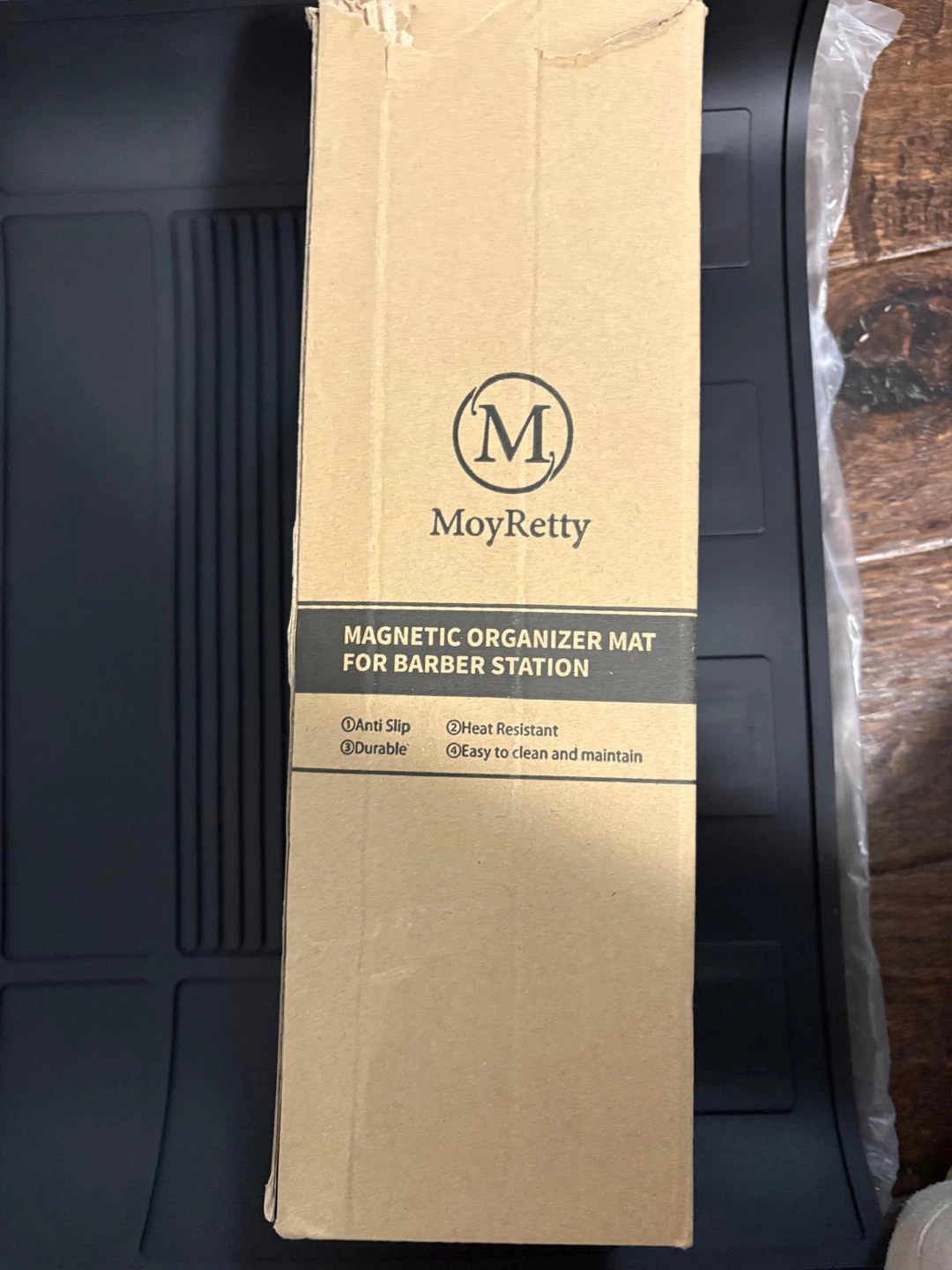 MoyRetty Magnetic Organizer Mat for Barber Station