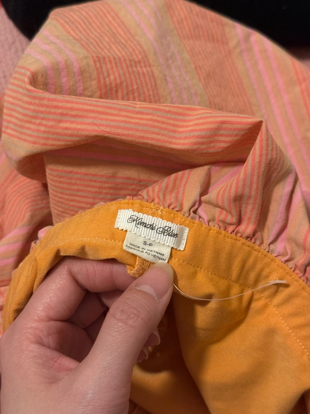 Kimchi Blue Anne Bubble Mini Skort - Coral, Size S - photo 4