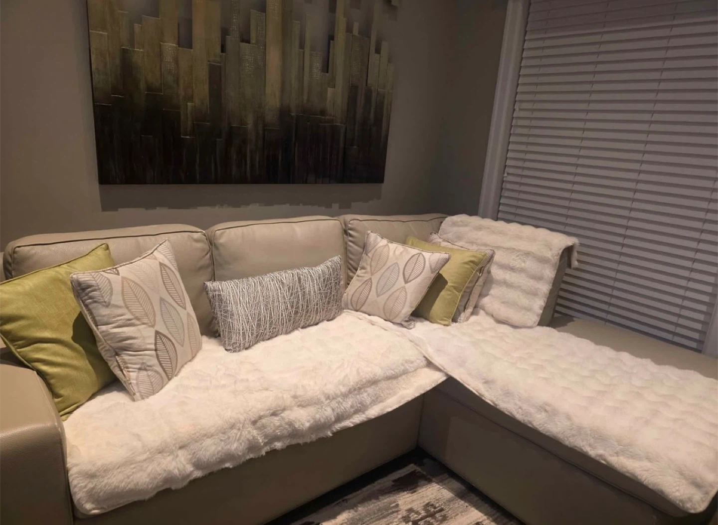 L shape sofa - photo 4