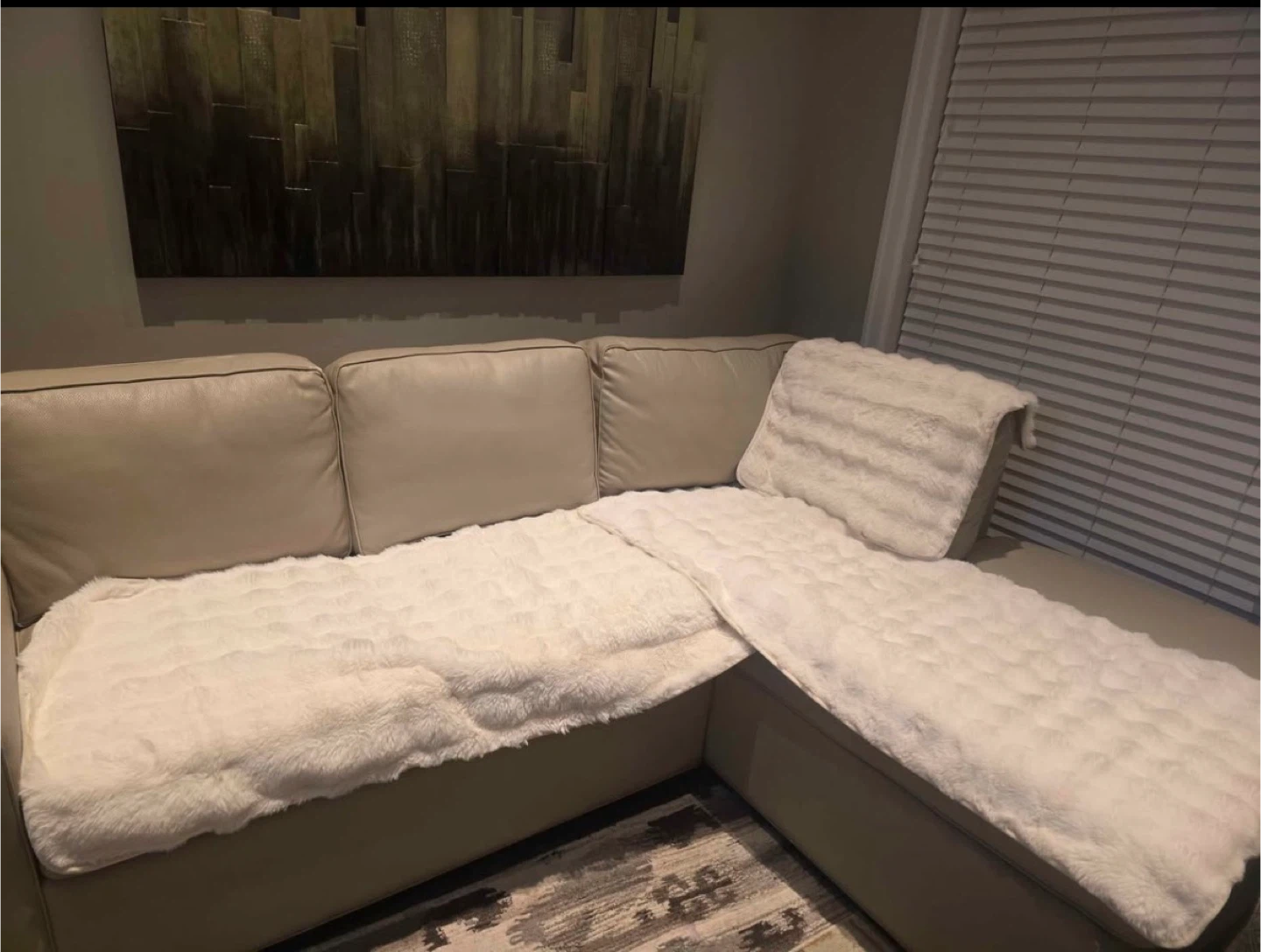 L shape sofa - photo 5