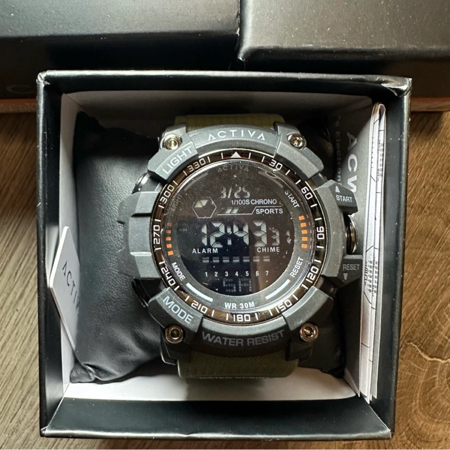 Activa X Invicta Digital Men's Watch - 56mm, Green - photo 3