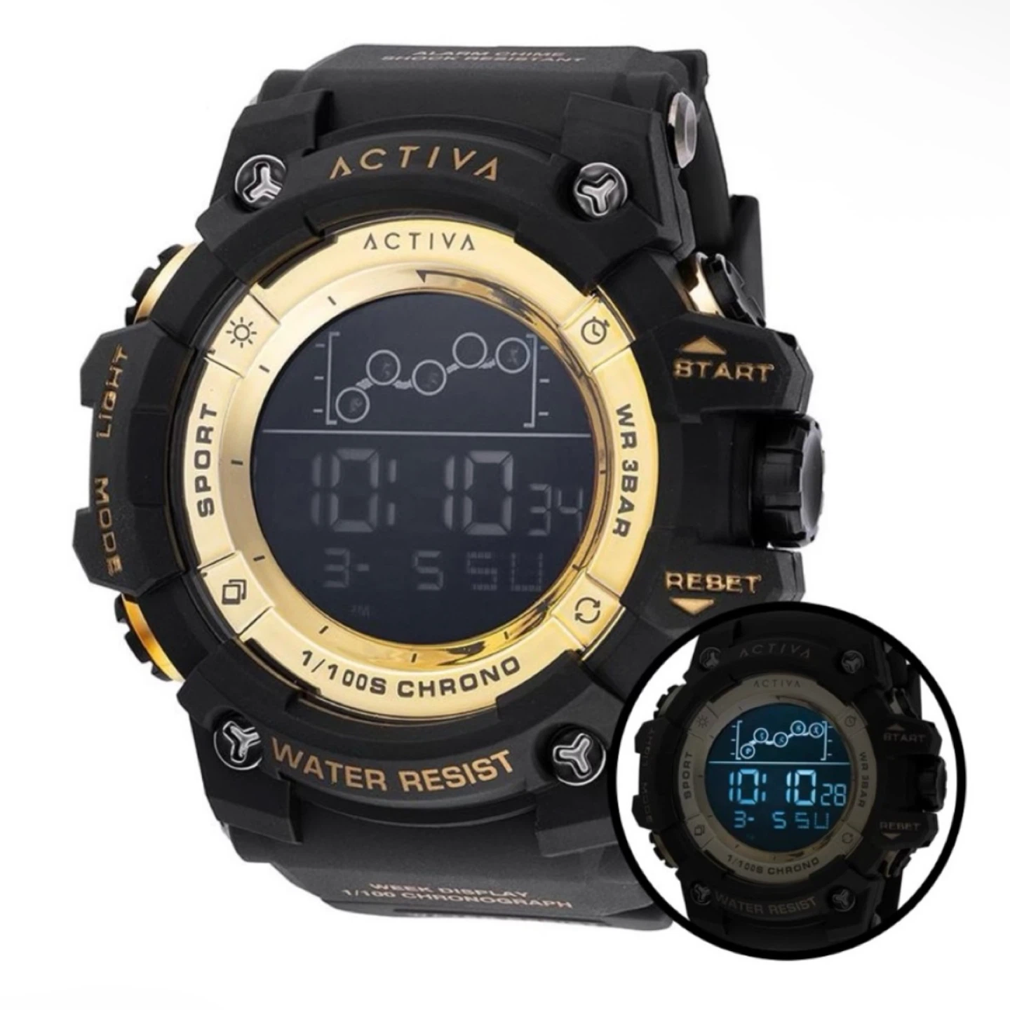 Activa Summit X Invicta Men's Digital Watch - 50mm