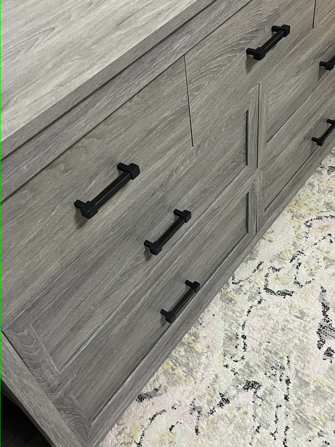 Grey 7-Drawer Dresser - photo 5