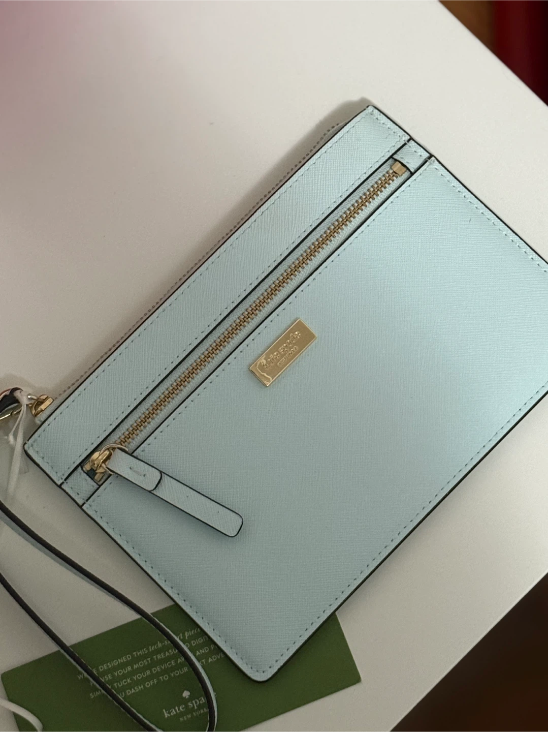 Kate Spade Light Blue Wristlet Clutch - photo 5