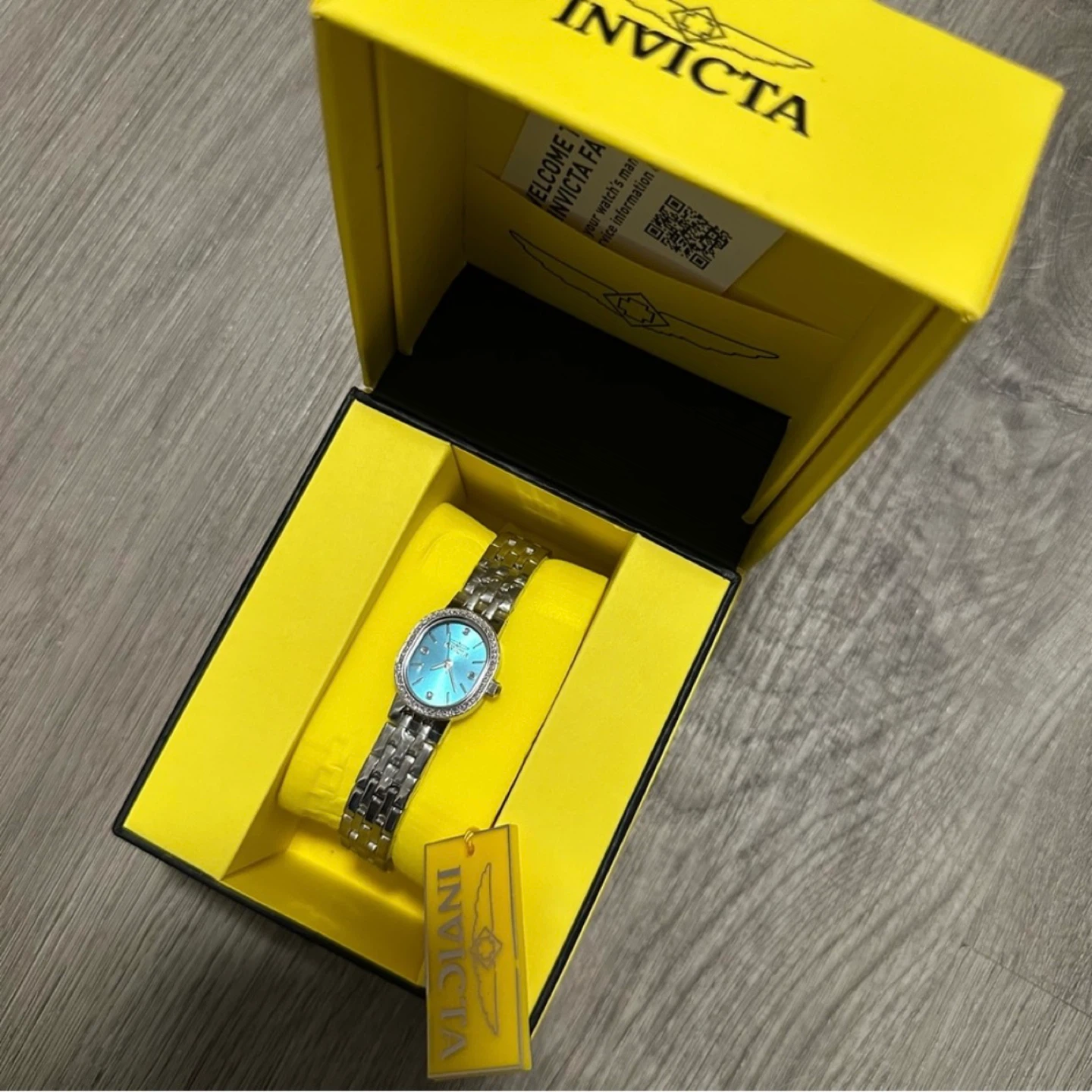 Invicta Angel Pixie Women's Watch - Tiffany Blue 20mm - photo 2