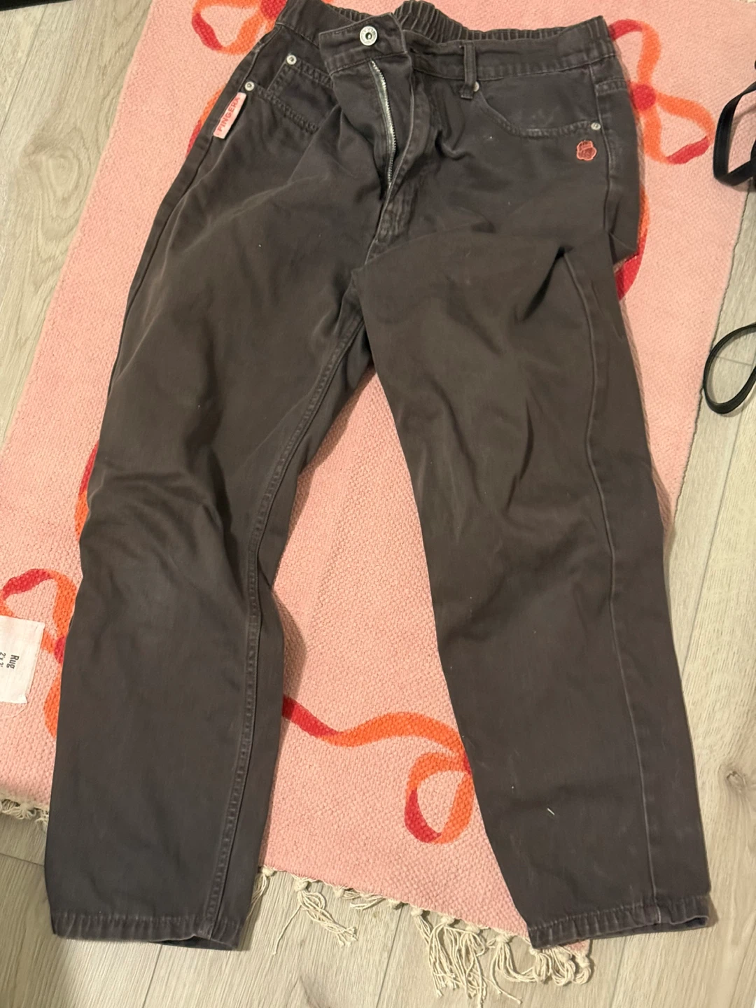 Fingercroxx Grey Cargo Pants Size M
