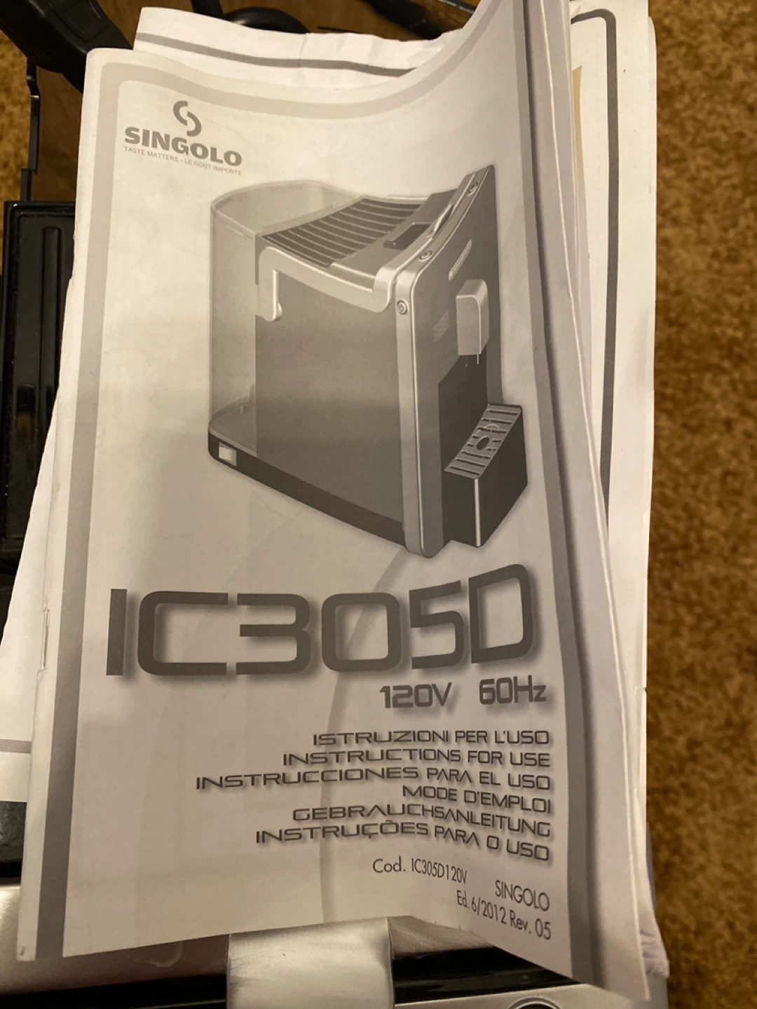 Singolo IC305D Coffee Machine - photo 2