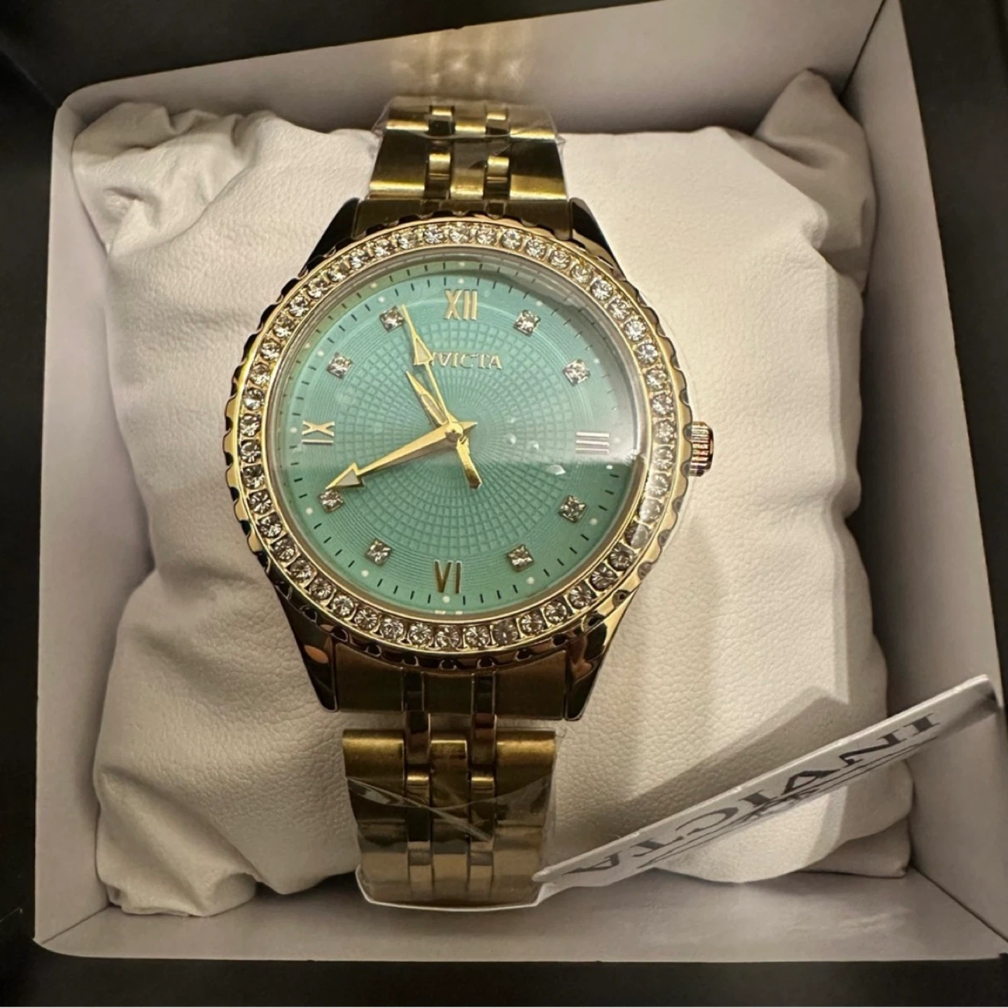 INVICTA Wildflower Women’s Watch - 33mm, Gold & Tiffany Blue - photo 3