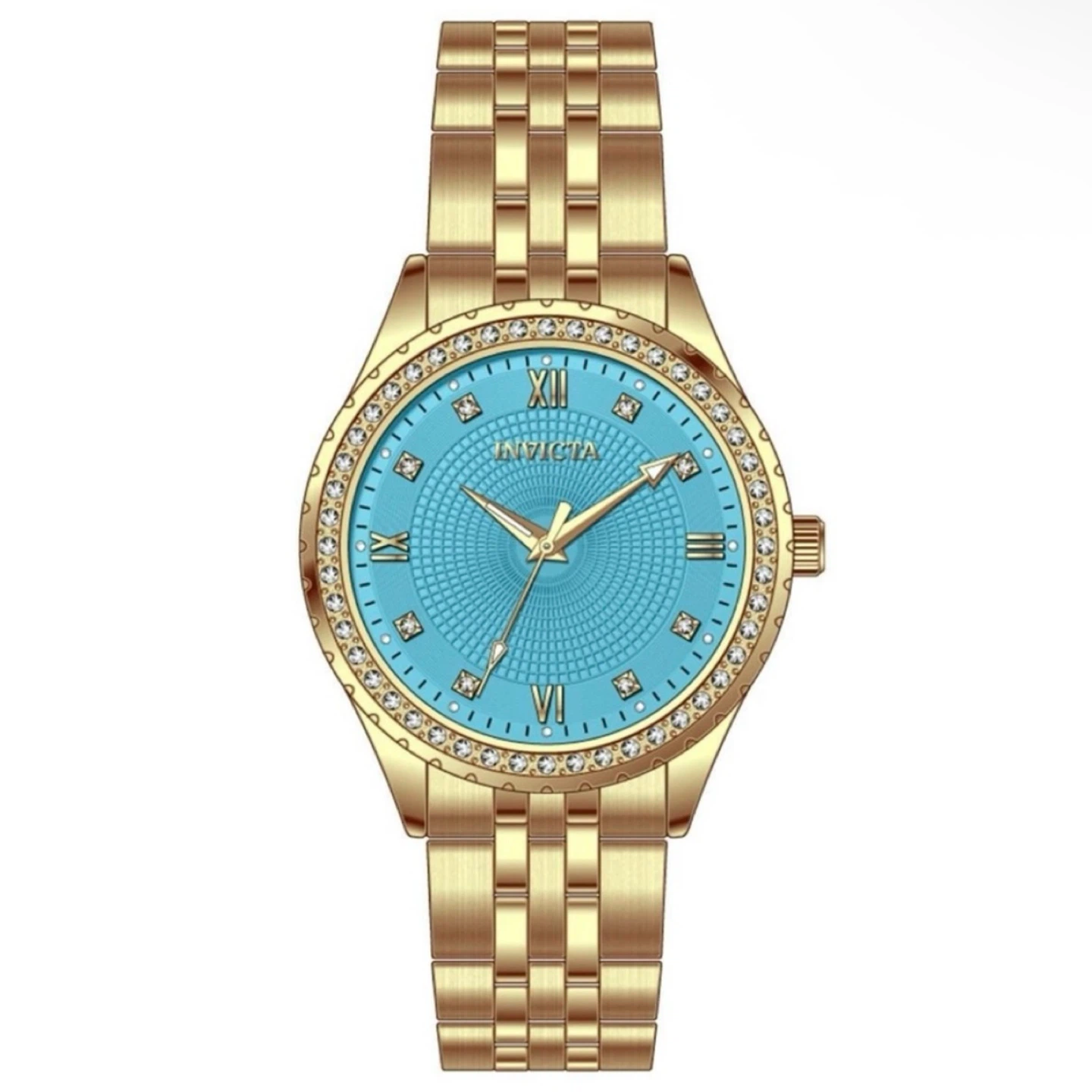 INVICTA Wildflower Women’s Watch - 33mm, Gold & Tiffany Blue
