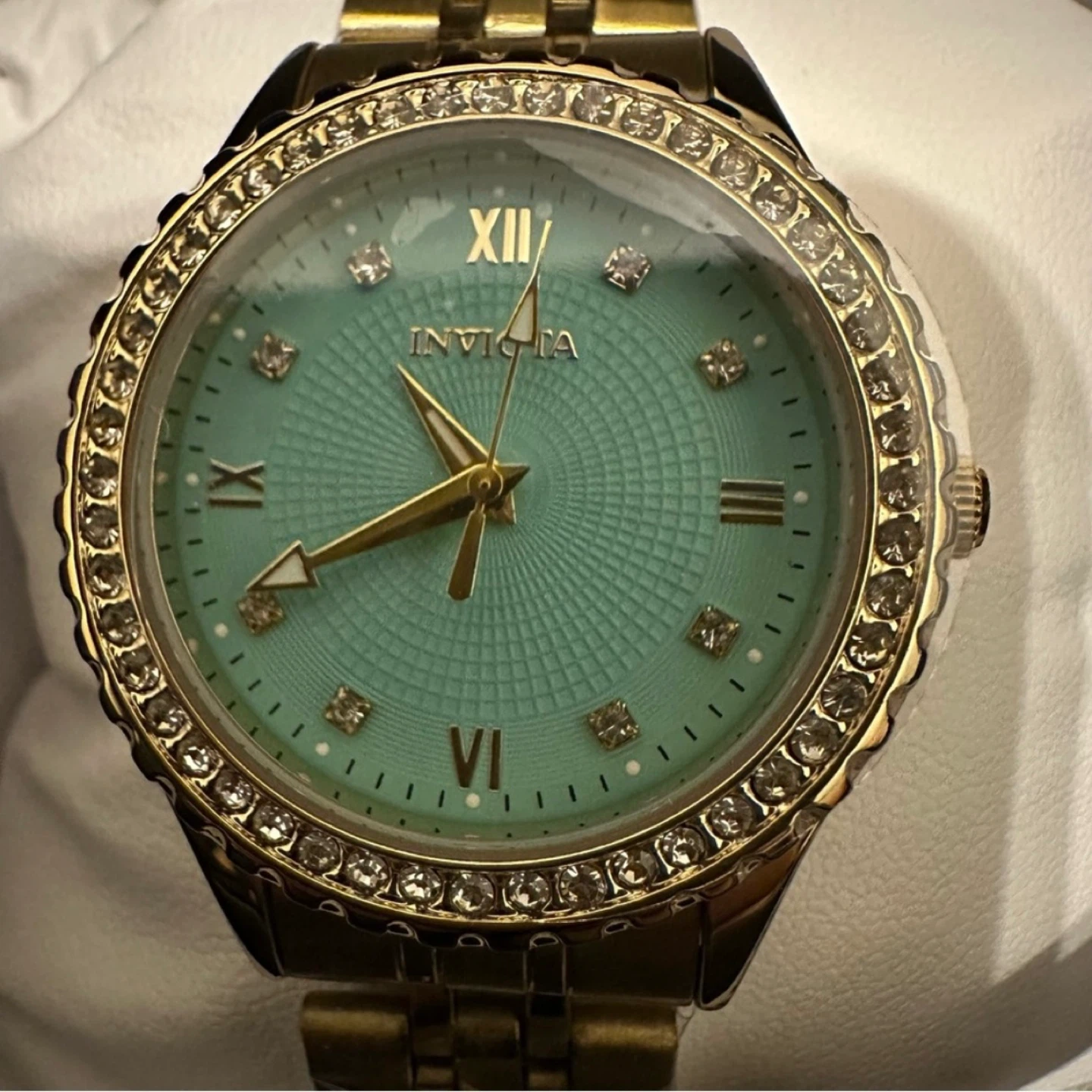 INVICTA Wildflower Women’s Watch - 33mm, Gold & Tiffany Blue - photo 5
