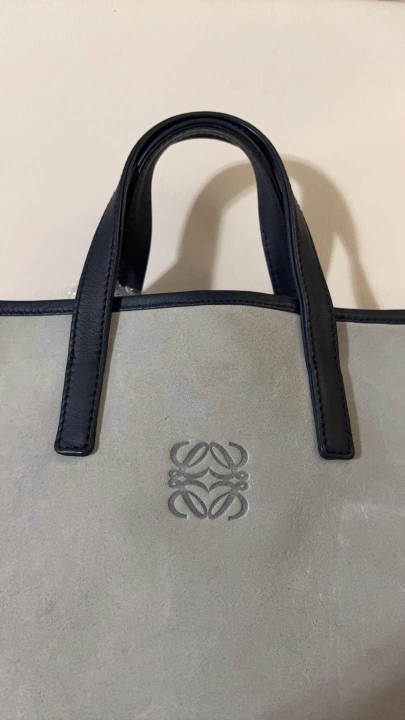 Loewe Anagram Suede Tote Bag - photo 4