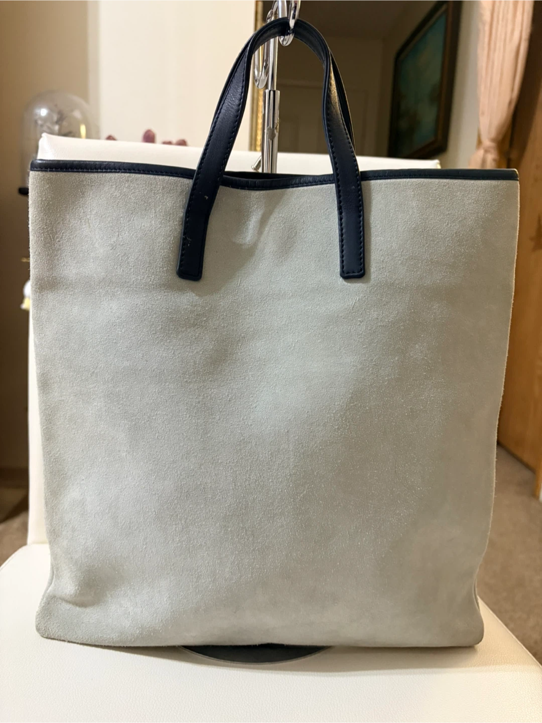 Loewe Anagram Suede Tote Bag - photo 2