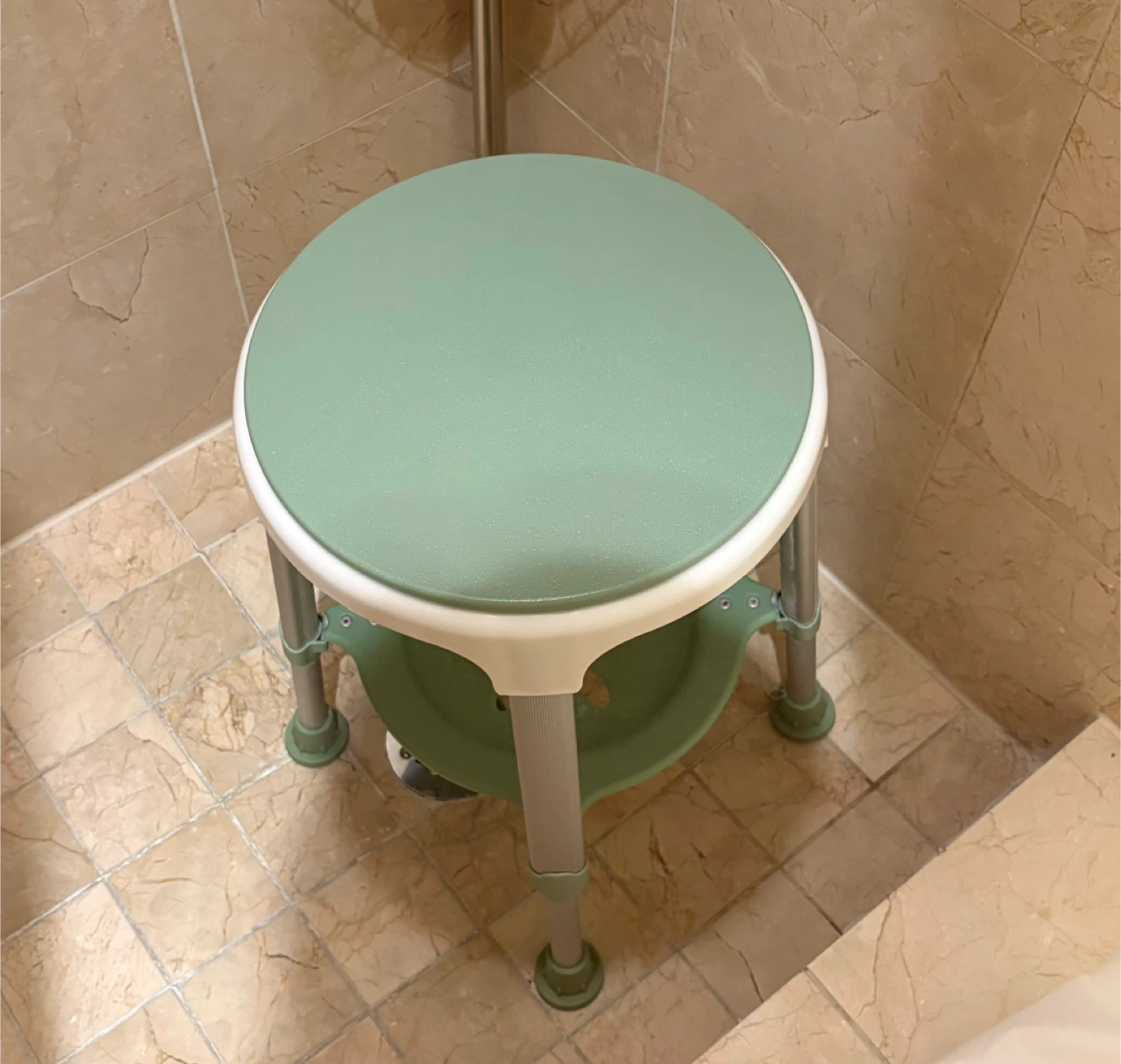 Shower Chair for Inside Shower, Swivel Shower Stools - photo 3