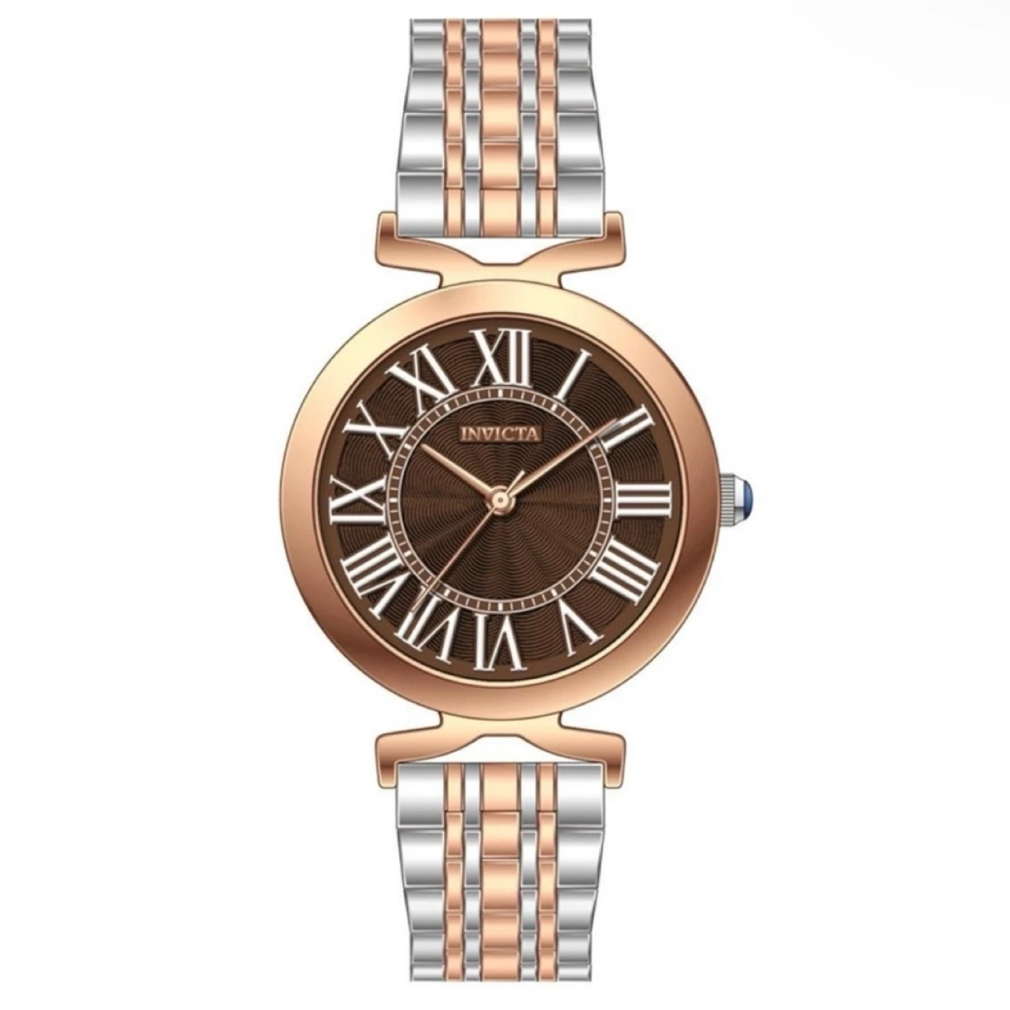 INVICTA Wildflower Women’s Watch - 34mm, Rose Gold & Black Dial