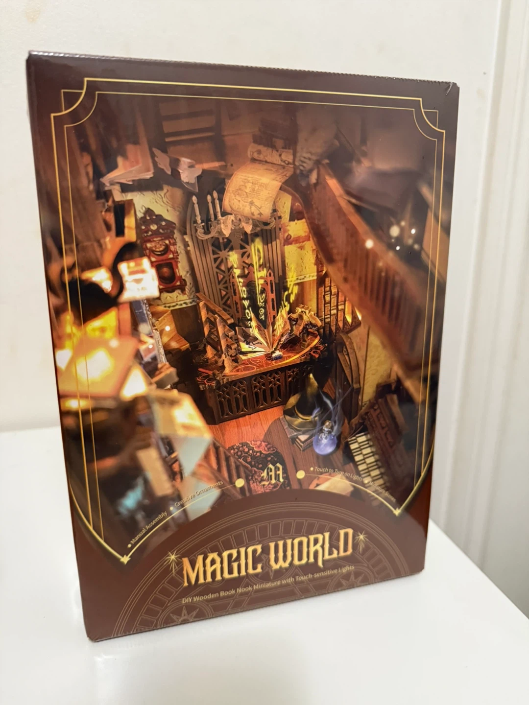 Harry Potter Magic World DIY Wooden Book Nook Miniature Kit