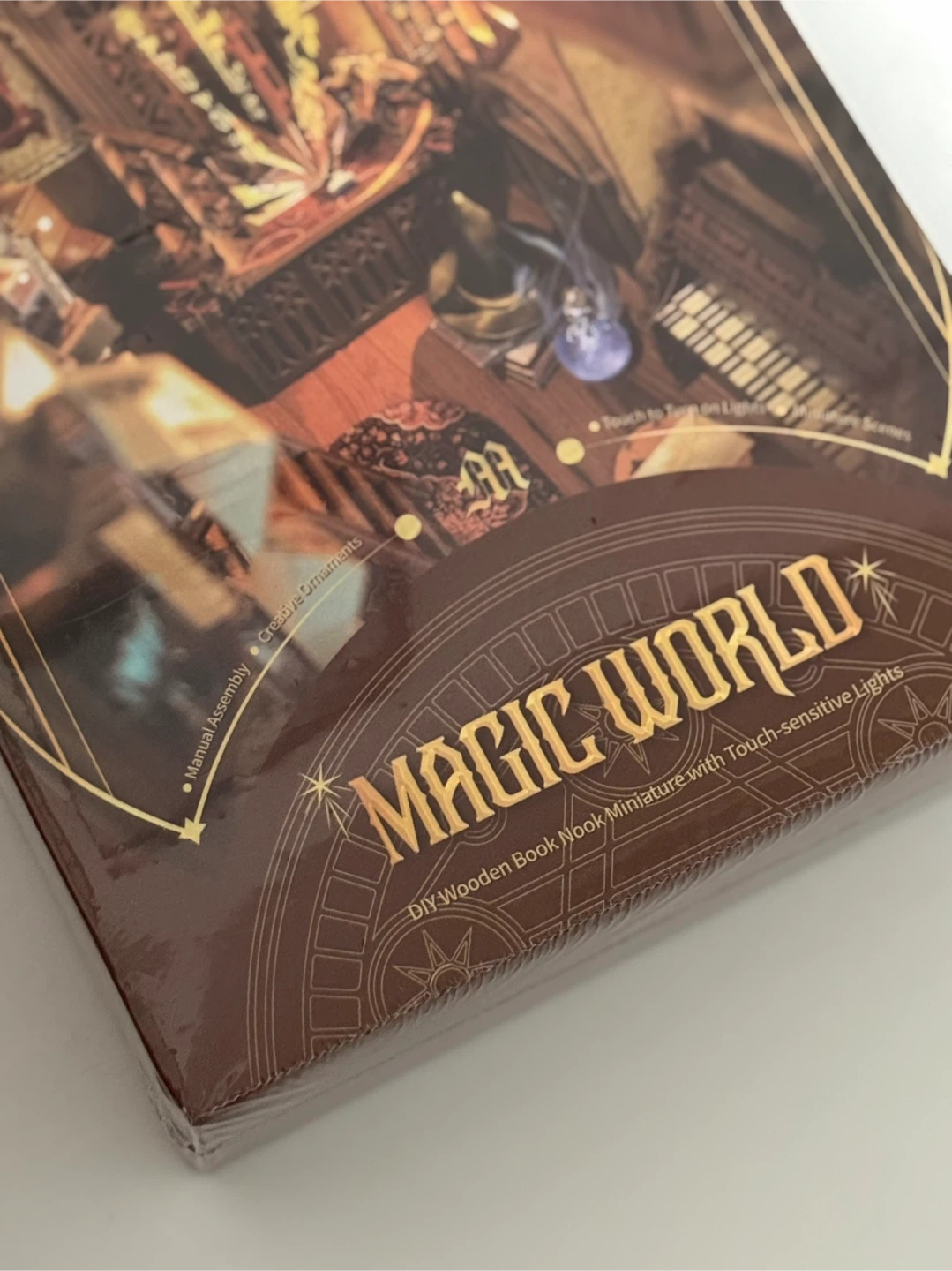 Harry Potter Magic World DIY Wooden Book Nook Miniature Kit - photo 5