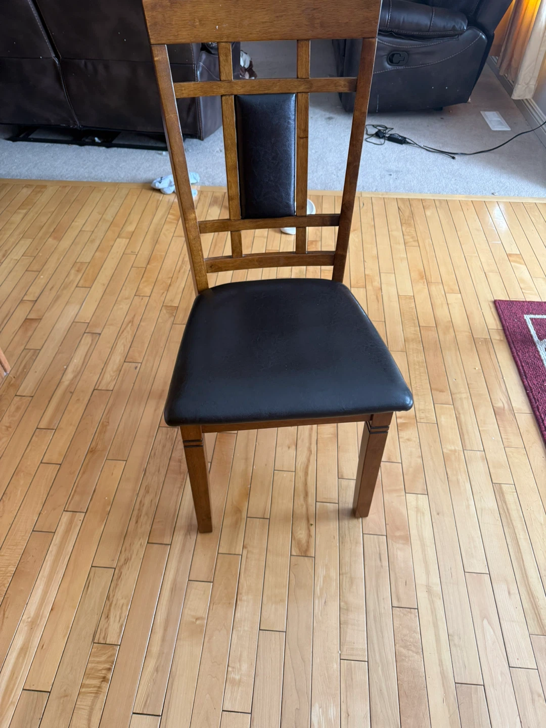 Wooden Dining Table and Chairs Set