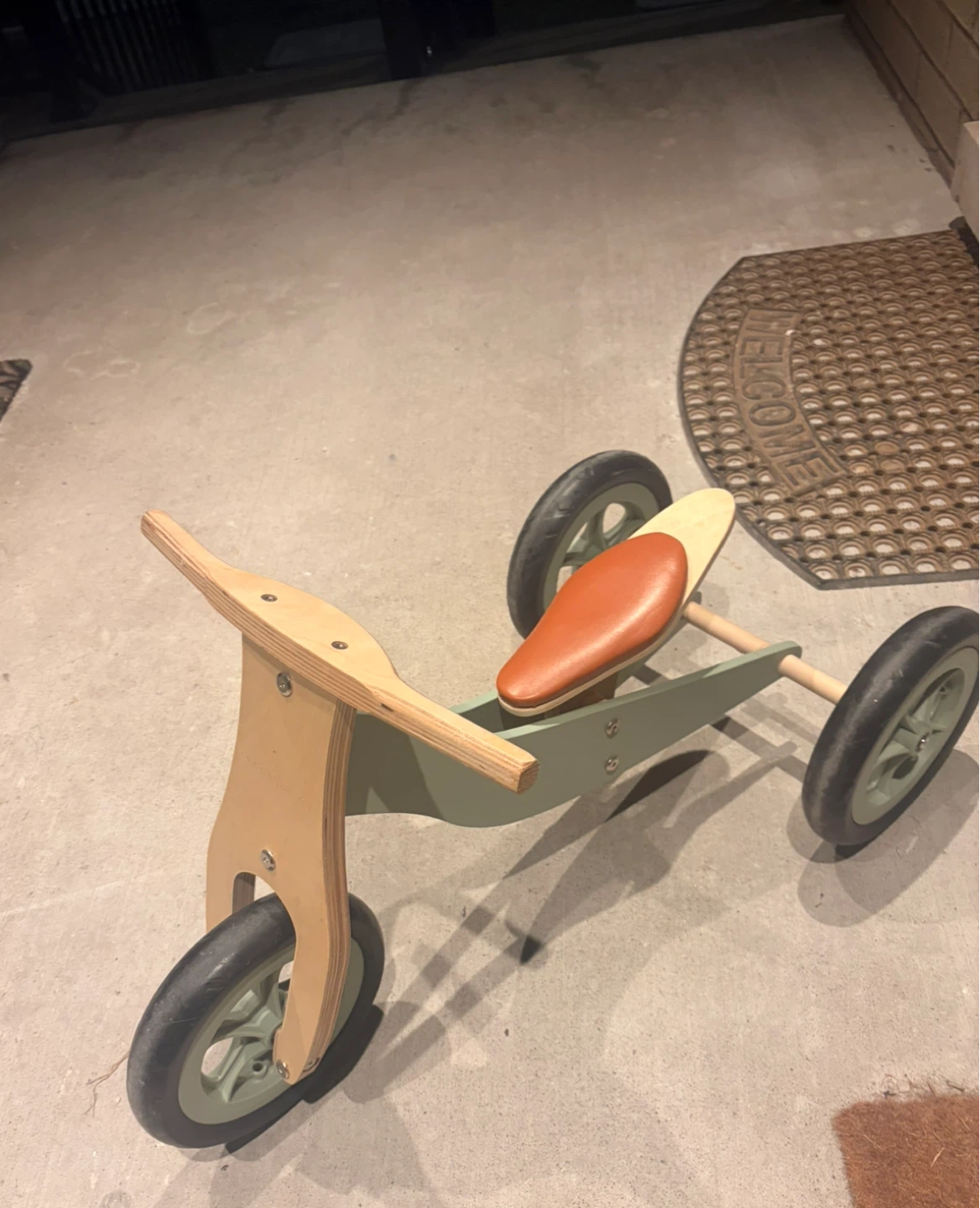 Wooden Balance Bike - 3 in 1 - Ocean