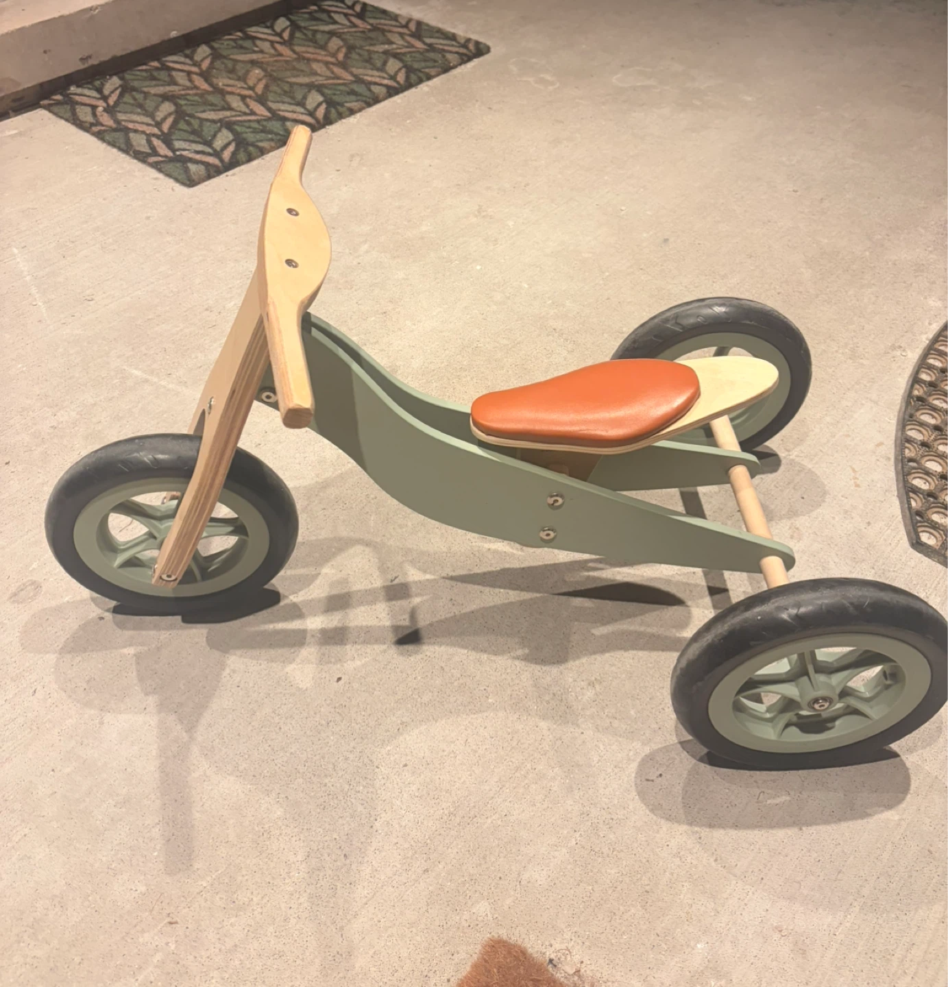 Wooden Balance Bike - 3 in 1 - Ocean - photo 2