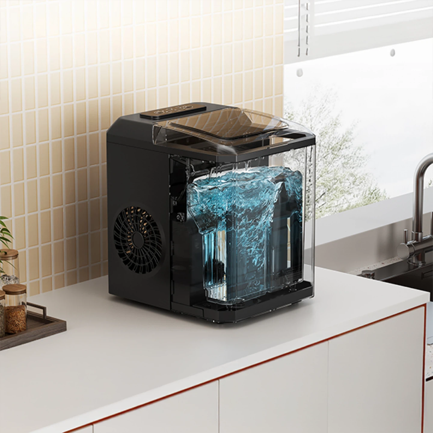 Comfee Black Countertop Ice Maker - photo 2