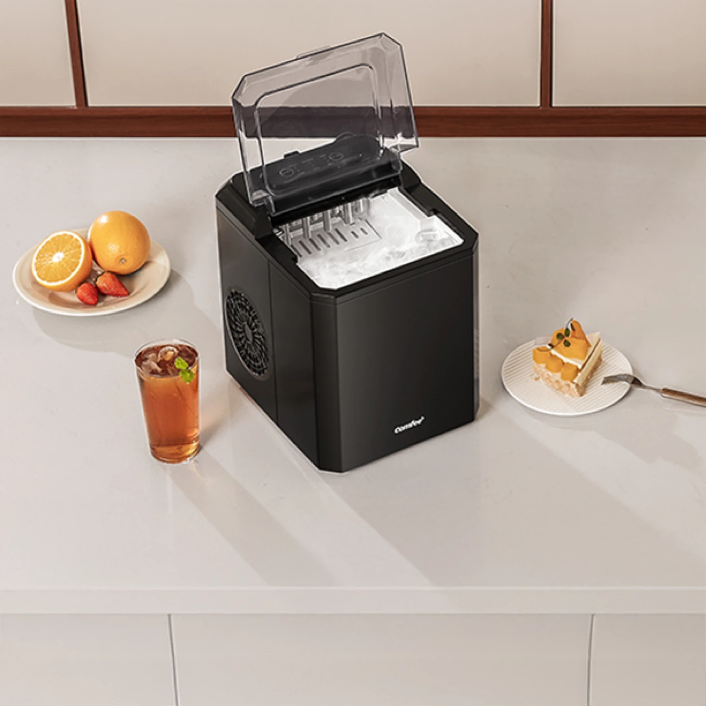 Comfee Black Countertop Ice Maker