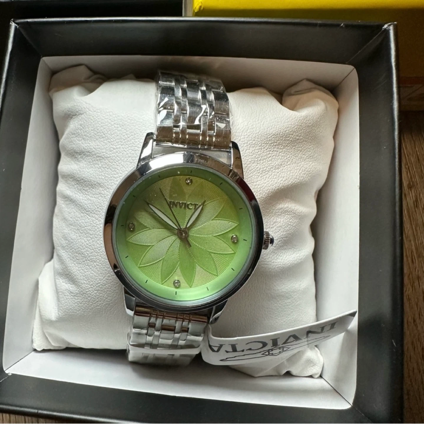 Invicta Wildflower Women's Watch - 34mm, Green & Silver