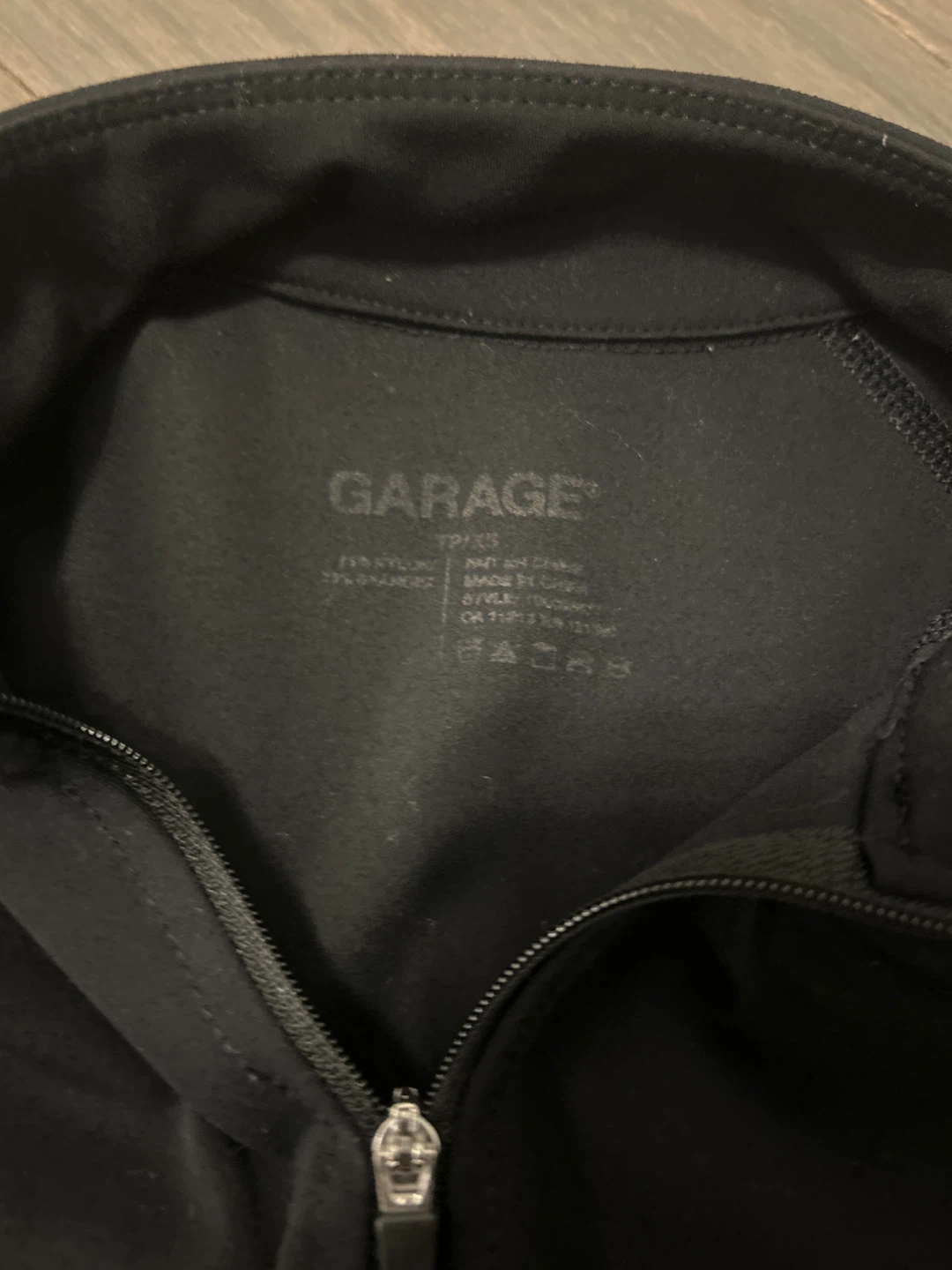 Garage Black Full Zip Track Jacket - photo 3