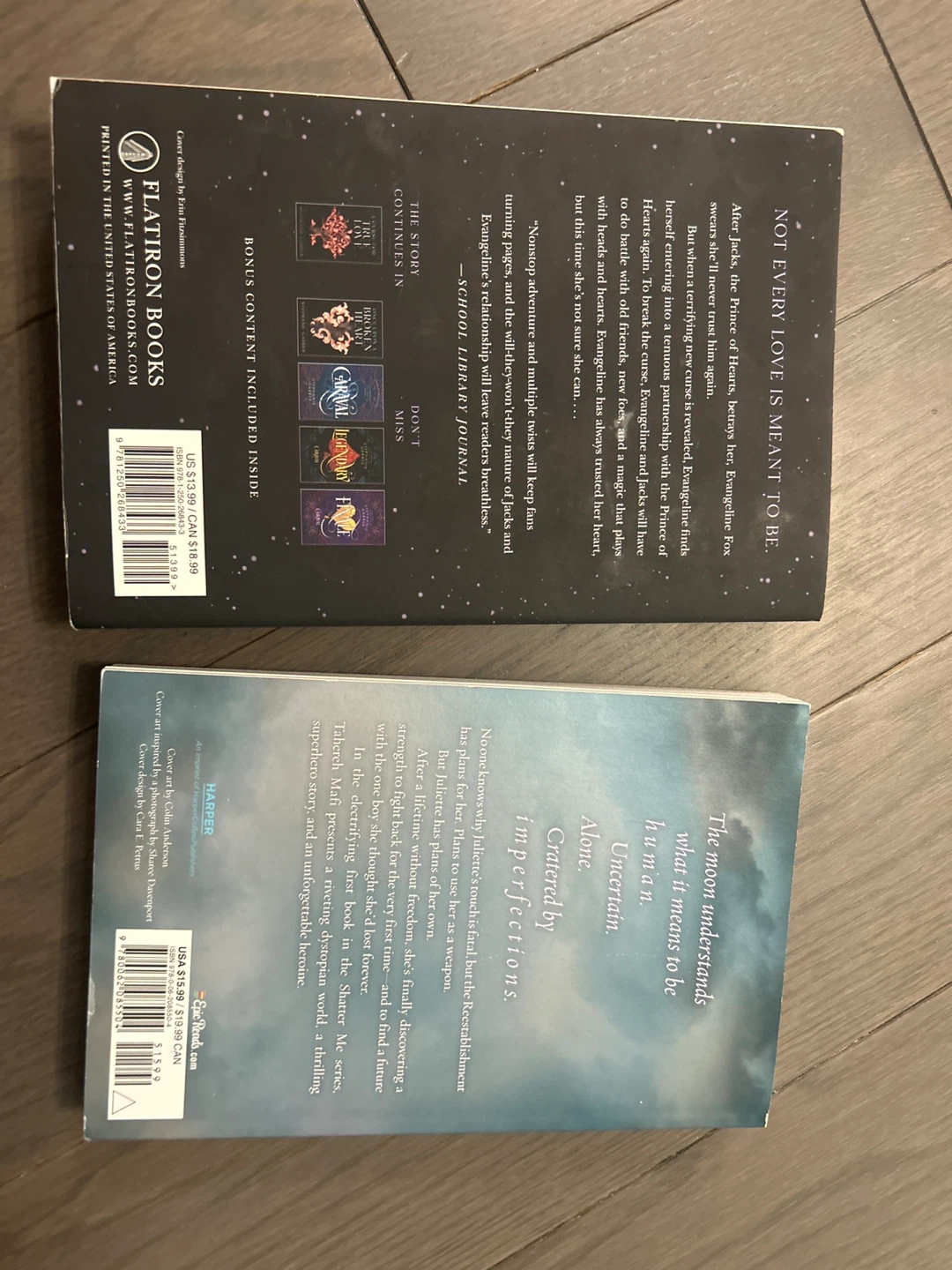 The Ballad of Never After & Shatter Me Books - photo 2