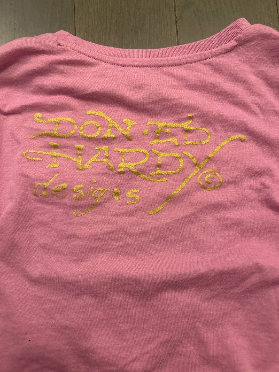 Ed Hardy Pink Panther Long Sleeve Shirt Size S - photo 3