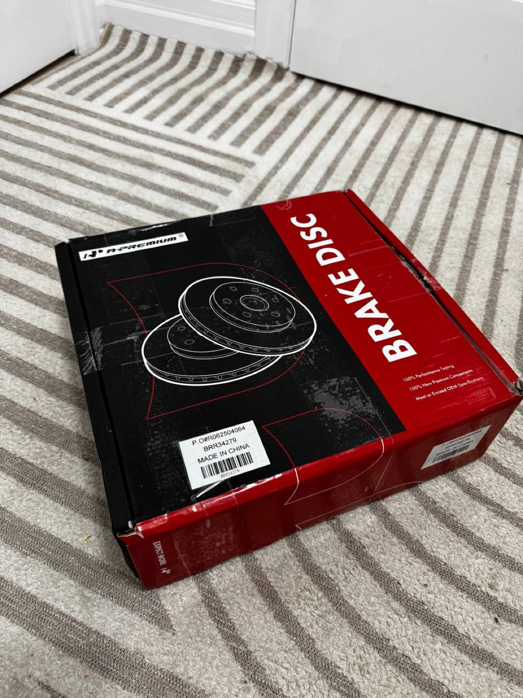 A-Premium Front Brake Rotors Set (Audi / VW) – NEW OPEN - photo 3