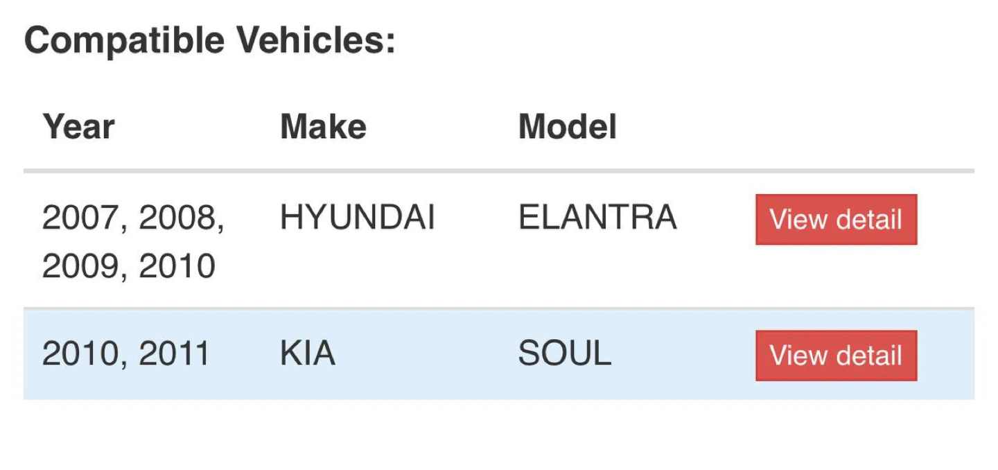 CMX Rear Brake Drums Set (Hyundai / Kia) – NEW (PAIR) - photo 3