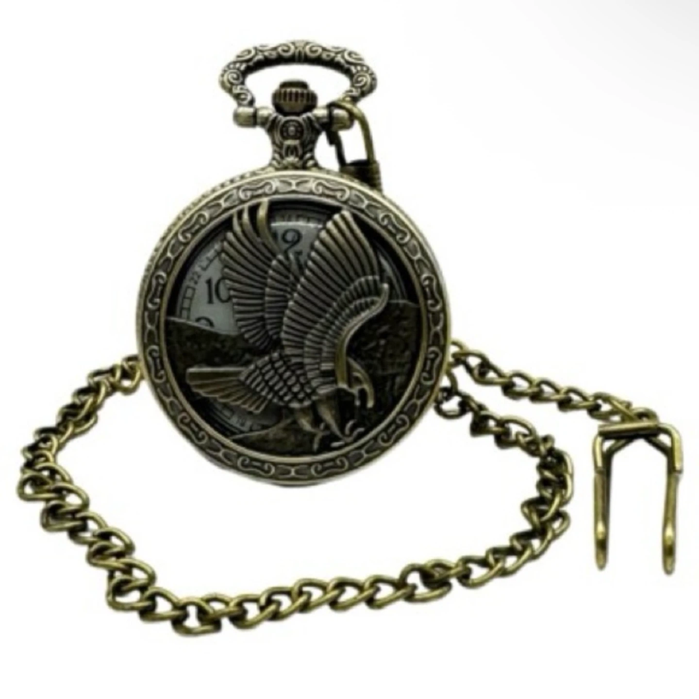 Invicta Vintage 47mm Liberty Eagle Pocket Quartz Watch