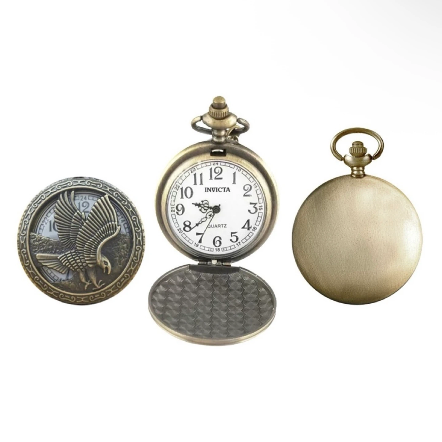 Invicta Vintage 47mm Liberty Eagle Pocket Quartz Watch - photo 2