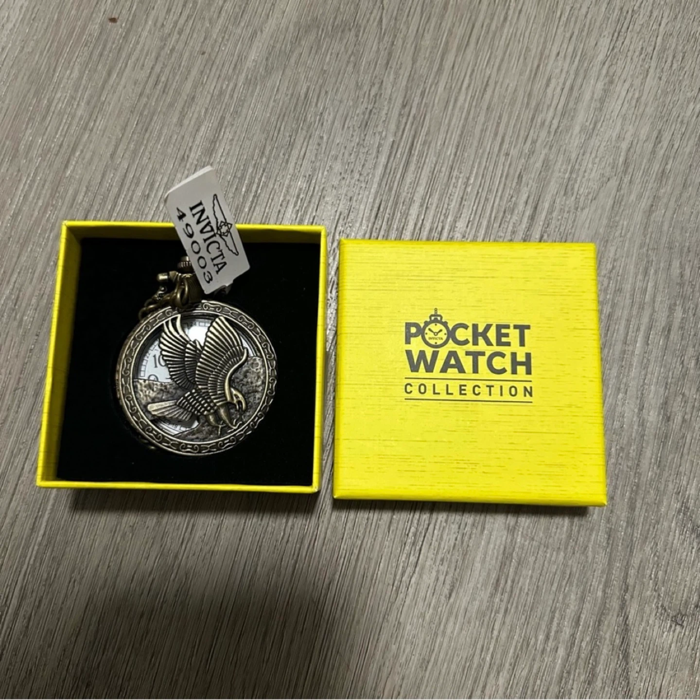Invicta Vintage 47mm Liberty Eagle Pocket Quartz Watch - photo 3