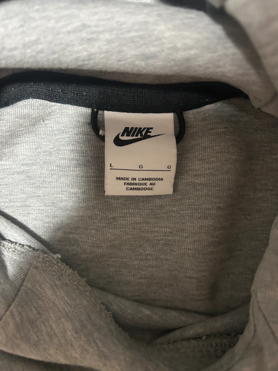 Grey Nike Tech Hoodie - photo 3